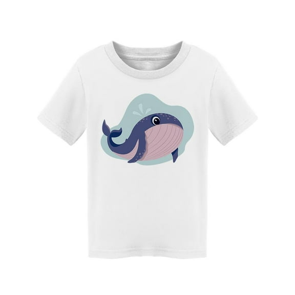 Cute Whale Design T-Shirt Toddler -Image by Shutterstock,  2 Toddler