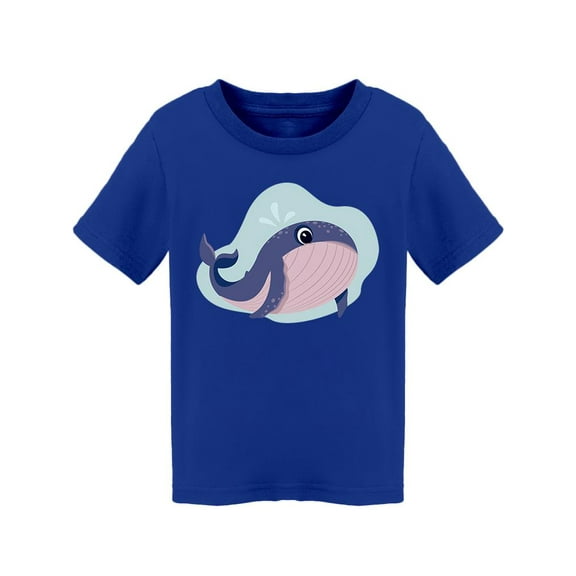 Cute Whale Design T-Shirt Toddler -Image by Shutterstock,  5 Toddler
