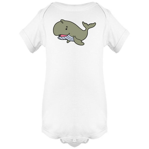Cute Whale Swimming Bodysuit Infant -Image by Shutterstock, Newborn
