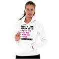 thumbnail image 1 of Cute What Look In Guys Dachshund Dog Women Plus Size Graphic Pullover Hoodie Brisco Brands 5X, 1 of 4