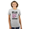 thumbnail image 1 of Cute What Look In Guys Dachshund Dog Women's Graphic T Shirt Tees Brisco Brands S, 1 of 5