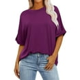 thumbnail image 1 of Cilsoka Cute White Crop Tops for Women Plus Size Shirts With Built In Bra Button Down Shirts Green, 1 of 7