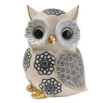 Cute White Owl Statue & Figurines for Home Decor - Adorable Gifts for Owl Lovers
