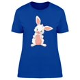thumbnail image 1 of Cute White Rabbit Cartoon T-Shirt Women -Image by Shutterstock, Female XX-Large, 1 of 2