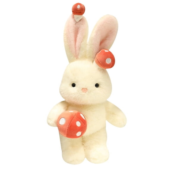 Cute White Rabbit Stuffed Animal,23.6 Inch White Rabbit Pillow Plush Toy,White Rabbit Plushie Pillow Toys Doll Decorative Throw Pillows for Kids Boys Girls Birthday Xmas Gift