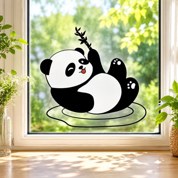 Cute Window Stickers Decals, Reusable Adhesive Wall And Glass Decorations Easy Apply And Remove Design, Decorative Display for Shop Windows Home Doors Mall Seasonal Interior Styling