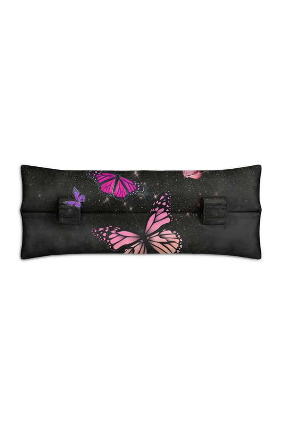 Cute Wing Butterfly Seatbelt Pillow - Soft Mastectomy Recovery Cushion with Romantic Floral Design - Post-Surgery Car Travel Pad