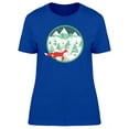 thumbnail image 1 of Cute Winter Forest And Red Fox T-Shirt Women -Image by Shutterstock, Female Small, 1 of 2