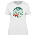 thumbnail image 1 of Cute Winter Forest And Red Fox T-Shirt Women -Image by Shutterstock, Female XX-Large, 1 of 2