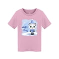 thumbnail image 1 of Cute Winter Panda Bear T-Shirt Toddler -Image by Shutterstock,  5 Toddler, 1 of 2