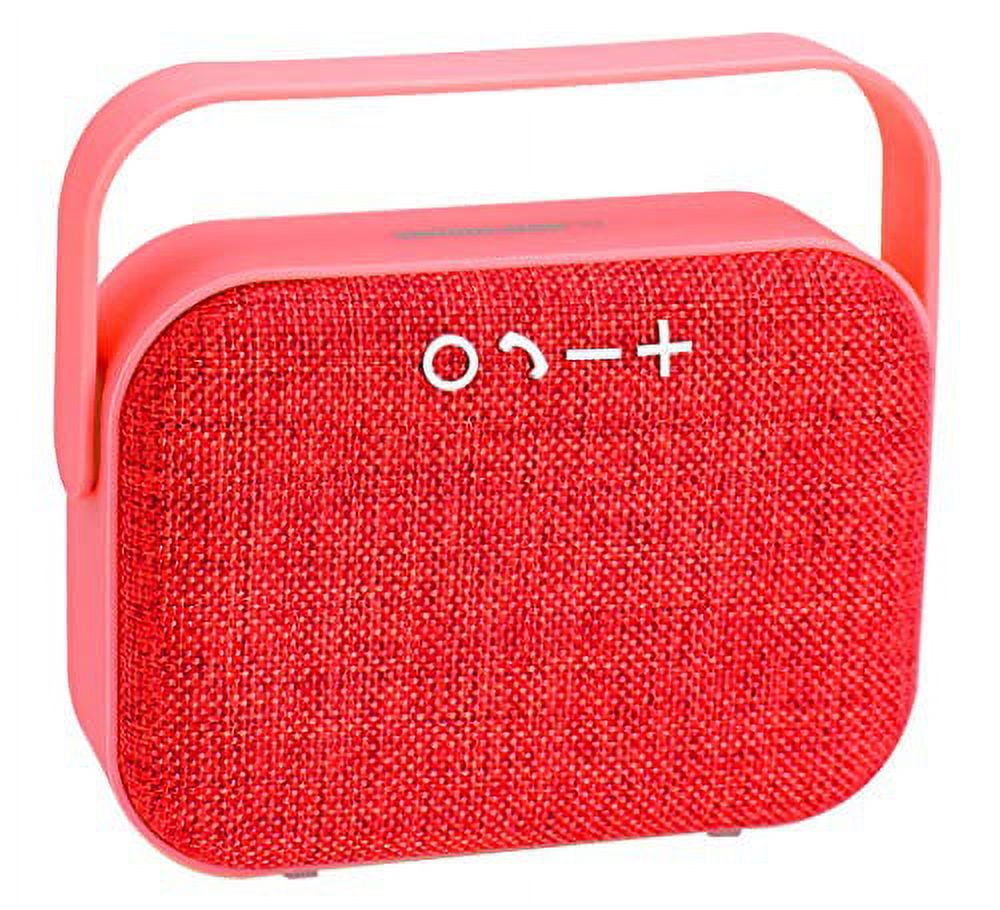 Cute Wireless Bluetooth Portable Speaker w Fabric Grill Best