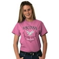 thumbnail image 1 of Cute Wisconsin Cheesehead Girl Women's Graphic T Shirt Tees Brisco Brands L, 1 of 6
