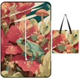thumbnail image 1 of Cute Witch Frog Waterproof Picnic Blanket with Foldable Zipper, Suitable for Outdoor Use, Suitable for Travel, Camping, Beaches, Parks, Grasslands, Picnic Blanket Accessories, 1 of 8