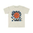 thumbnail image 1 of Cute Women's Basketball Vibes T-shirt, Trendy Basketball Lover Shirt Natural Large, 1 of 4