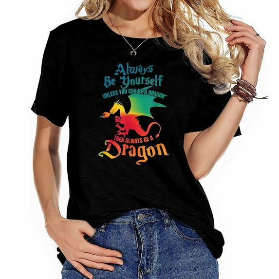 Cute Women's Graphic Tee, Perfect Party or Gift Shirt - Short Sleeve Top with Vintage Print
