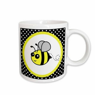 Bumble Bee Console Travel Mug Coffee Mug Fits in Car Holder 14 oz –  BumbleBee Pottery