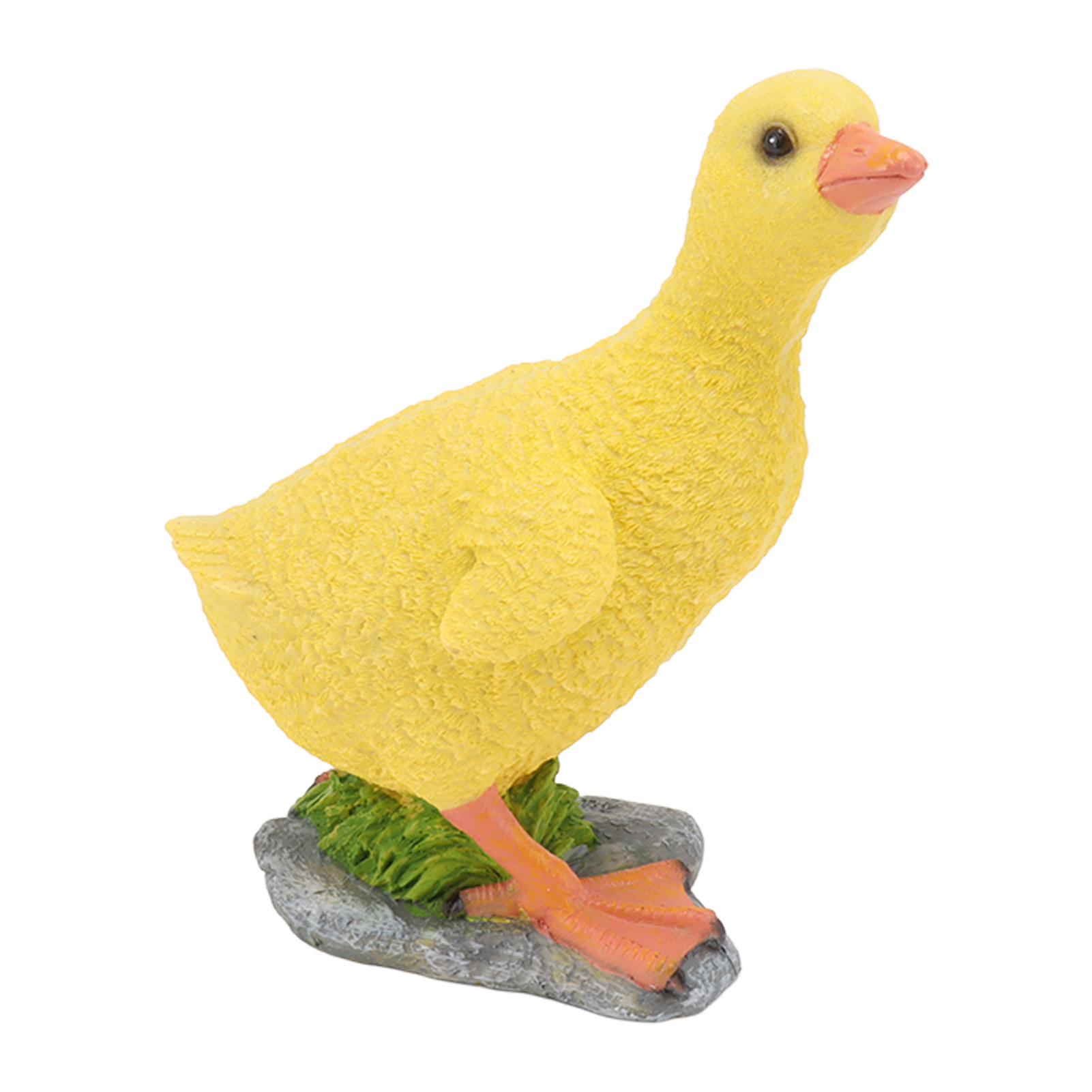 Cute Yellow Duck Statue - Outdoor Garden, Yard Resin Lawn Figurine 