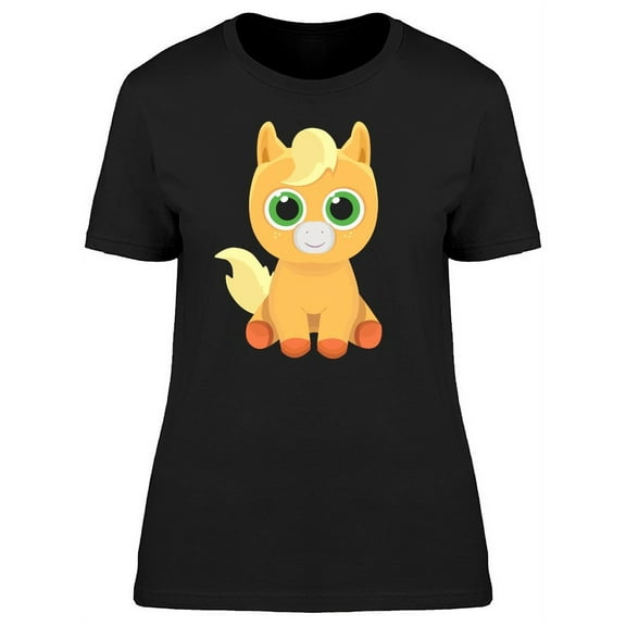 Cute Yellow Pony T-Shirt Women -Image by Shutterstock, Female x-Large