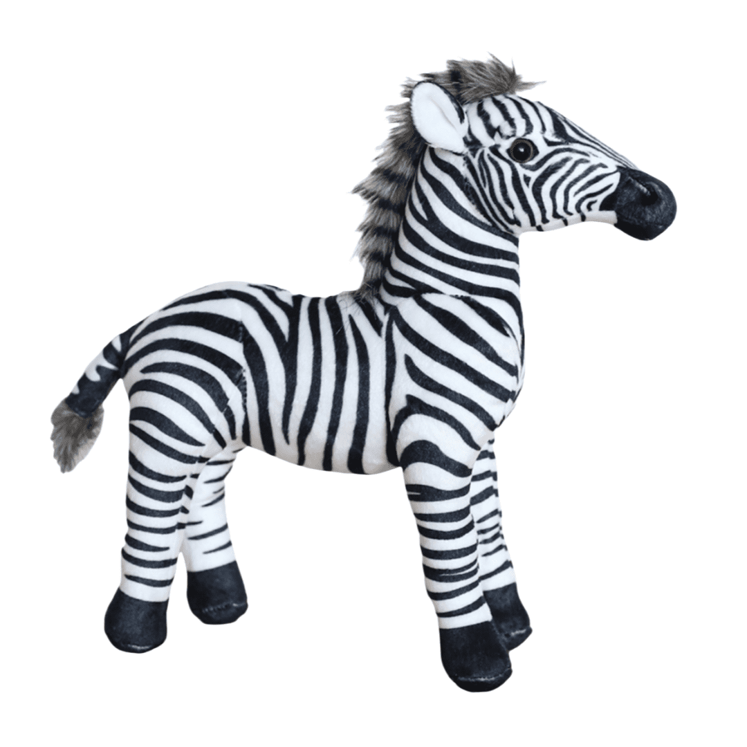Cute Zebra Stuffed Animal Plush-13'' Soft Stuffed Animal Pillow ...