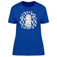 thumbnail image 1 of Cute Zodiac Pisces Girl Cartoon Tee Women's -Image by Shutterstock, 1 of 1
