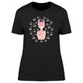 thumbnail image 1 of Cute Zodiac Taurus Girl Cartoon T-Shirt Women -Image by Shutterstock, Female Medium, 1 of 2