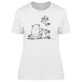 thumbnail image 1 of Cute Zoo Animals Cartoon T-Shirt Women -Image by Shutterstock, Female Small, 1 of 2