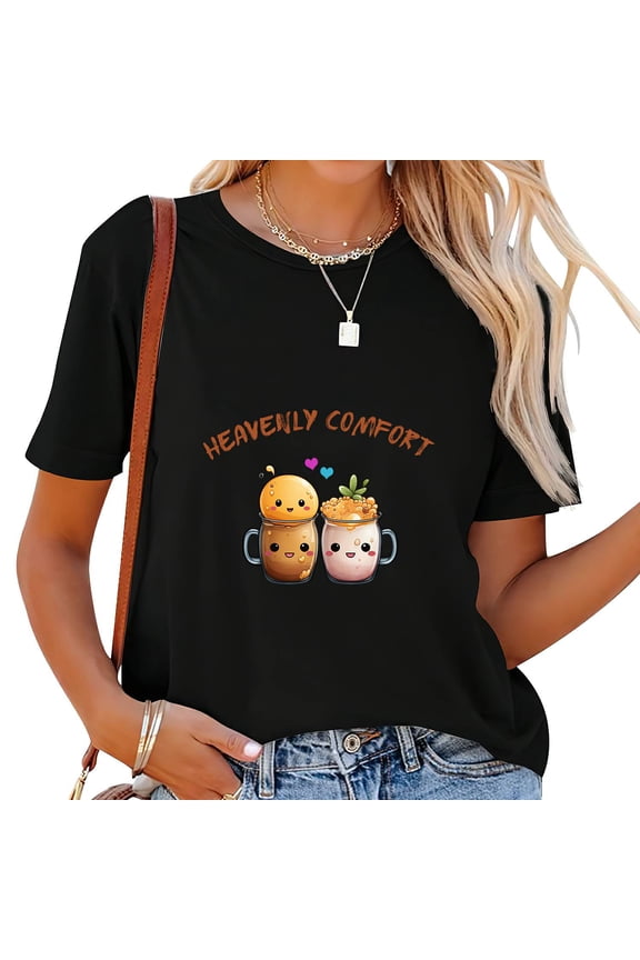 Cute and Casual Camper Print Women's Top