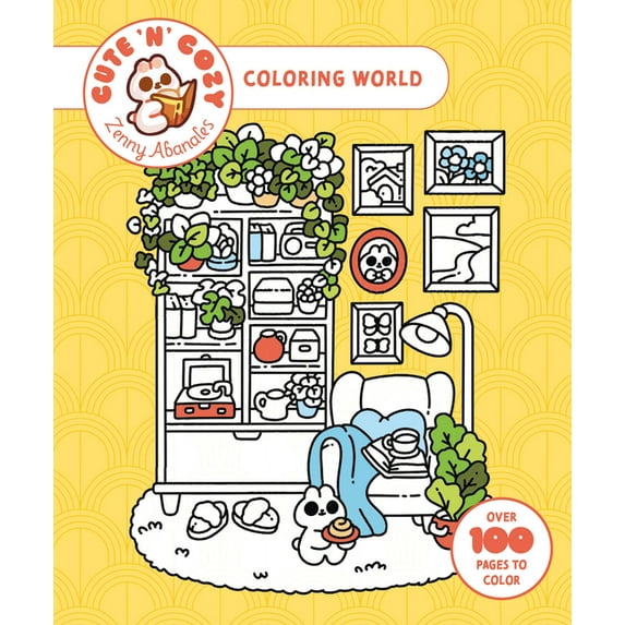 Cute'n'cozy Coloring World, (Paperback)