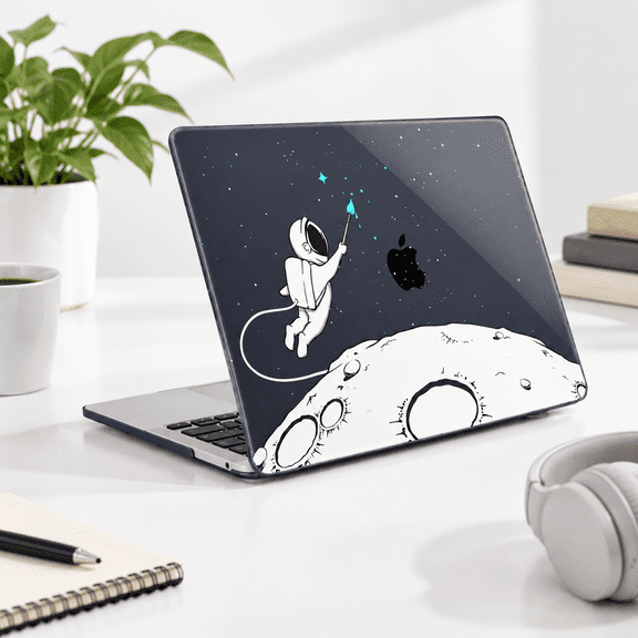 Cute astronaut Plastic Hard Laptop Shell Cover for MacBook Pro 13 Inch M2 M1 2020-2023