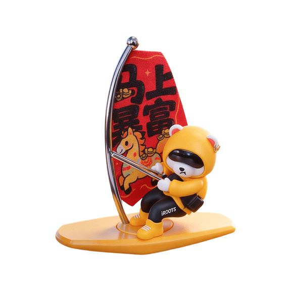 Cute bear Car decorations - Funny Surfing Bear Figurine, Interior Auto Accessories Dashboard Decoration, Creative Vehicle Decor & Desk Decor, Perfect Gift for Car, Truck, SUV, Scooter & Home B