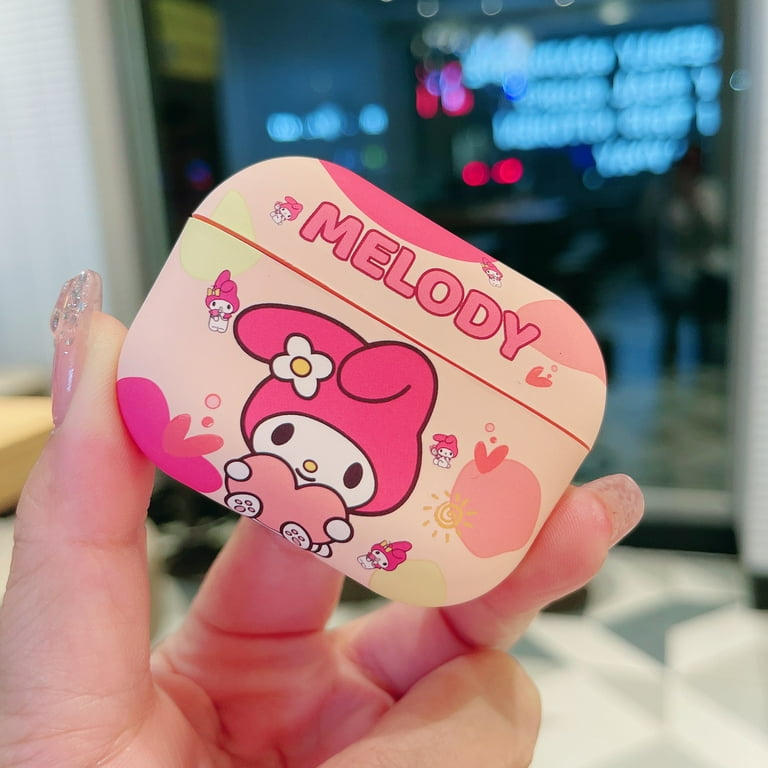 Cute cartoon Sanrio Kuromi Melody earphone protective case for