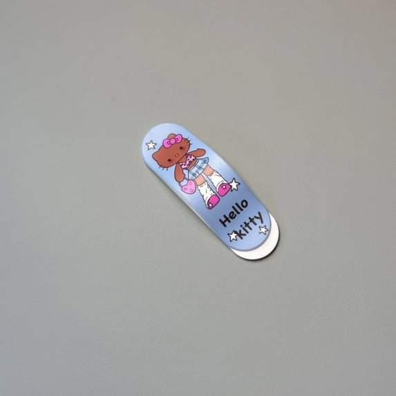 Cute cartoon creative push-pull band-aid holder mobile phone case Internet celebrity paste lazy mobile phone desktop holder