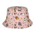 thumbnail image 1 of Cute cat Bucket Hats for Woman Packable Summer Sun Hat Beach Caps For Fisherman Outdoor Travel Hiking, 1 of 5