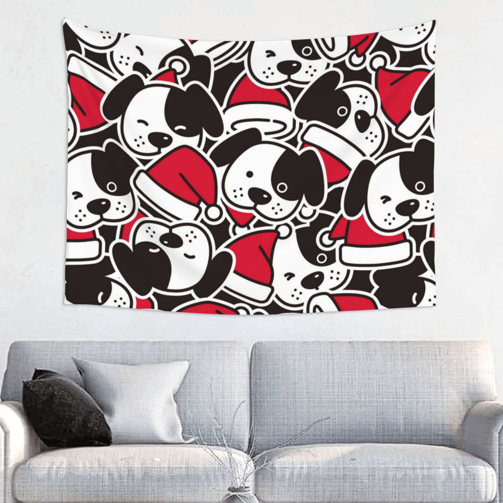 Cute dog A Wall Tapestry for Bedroom Aesthetic Tapestry Aesthetic Wall Hanging Backdrop for