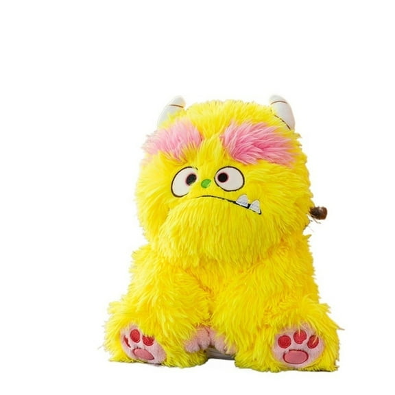 Cute hairy monster doll plush doll cute monster doll pillow