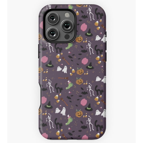 Cute halloween pattern GA5607 Phone Case for iPhone 11 to 17 Pro Max