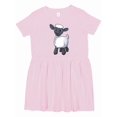 thumbnail image 1 of Inktastic Cute Little Lamb Girls Toddler Dress, 1 of 5