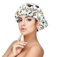 thumbnail image 1 of Cute math numbers Silk Bonnet for Sleeping Women Men, Adjustable Elastic Satin Bonnet Bonnet for Sleeping, Soft Similar Silk Curly Cuteness Hair Bonnet for Sleeping, 1 of 7