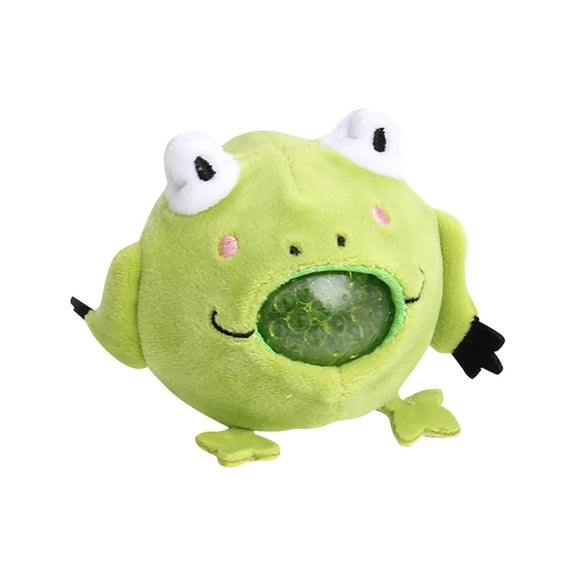 Cute pet plush stress ball, Soft Jelly-Like Texture Plush Toy for Relieve Anxiety & Improve Focus, Adorable Pet Design Squishies Party Favors for Adults, F