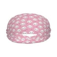 Cute pink cat Sweat Bands Headbands for Women Men Moisture Wicking