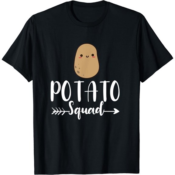 Cute potato squad Kawaii i love potatoes T-Shirt