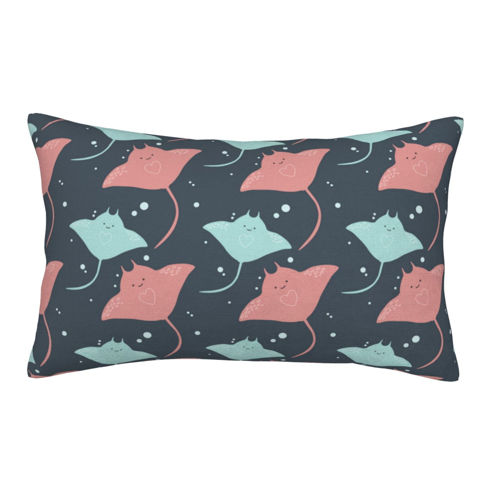 Cute stingray Toddler Pillowcases 14" x 20" Soft Microfiber Pillow