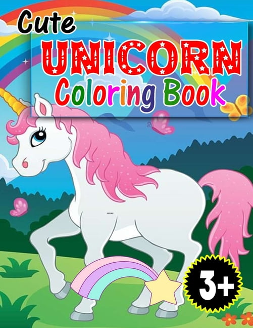 Unicorn Coloring Book For Kids Ages 4-8 US Edition: 50 Pictures To Color:  Fun and Beautiful Unicorn Coloring Pages (Books for Kids) (Paperback)