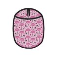 thumbnail image 1 of Cute watermelon flamingo Pot Holders for Kitchen - Heat Resistant Oven Mitts Hot Pads with Pocket, Non Slip Silicone Pot Holders, Cuteness Hanging Loop Potholders for Kitchen Baking, 1 of 5