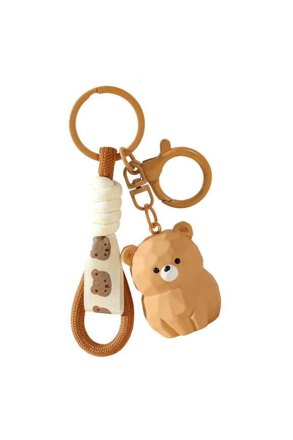 CuteAn1ma1Resin Metal Bag Charm Decorative Pendant For Backpack Purse Room Decors Christmas Gift