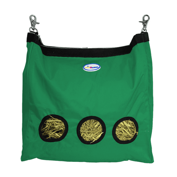 CuteNfuzzy Large Hay Bag for Rabbits and Guinea Pigs- Pink, 15x15x5"