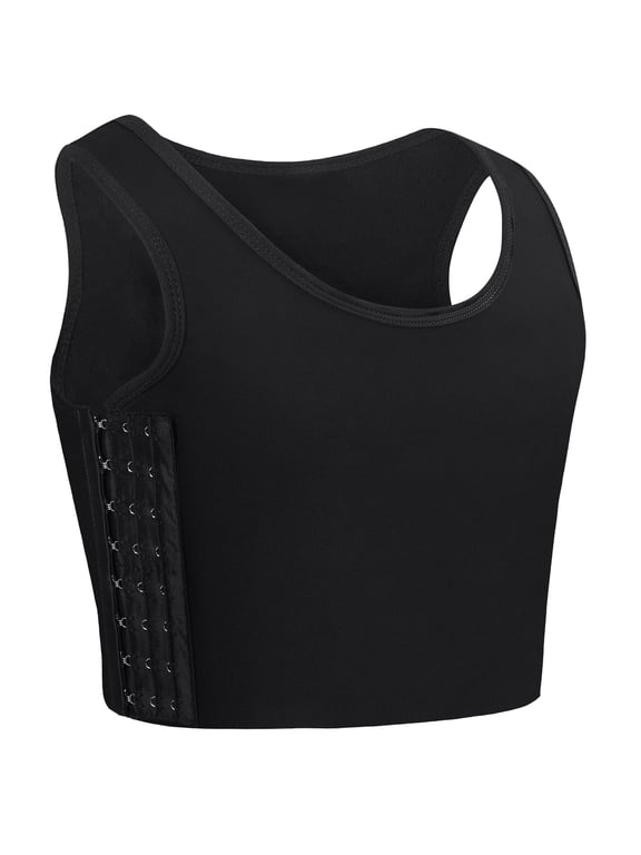 Chest Binder Adjustable Affordable Breathable and Strong Compression Tank Top Bra Binder