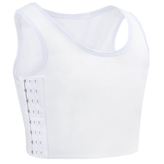 CuteStreet Chest Binder Adjustable Affordable Breathable and Strong Compression Tank Top Bra Binder