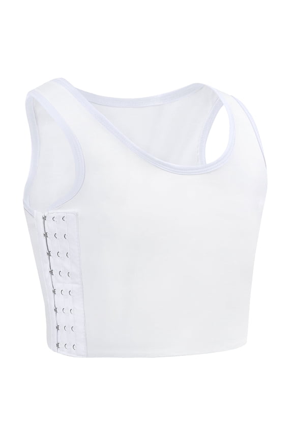Chest Binder Adjustable Affordable Breathable and Strong Compression Tank Top Bra Binder