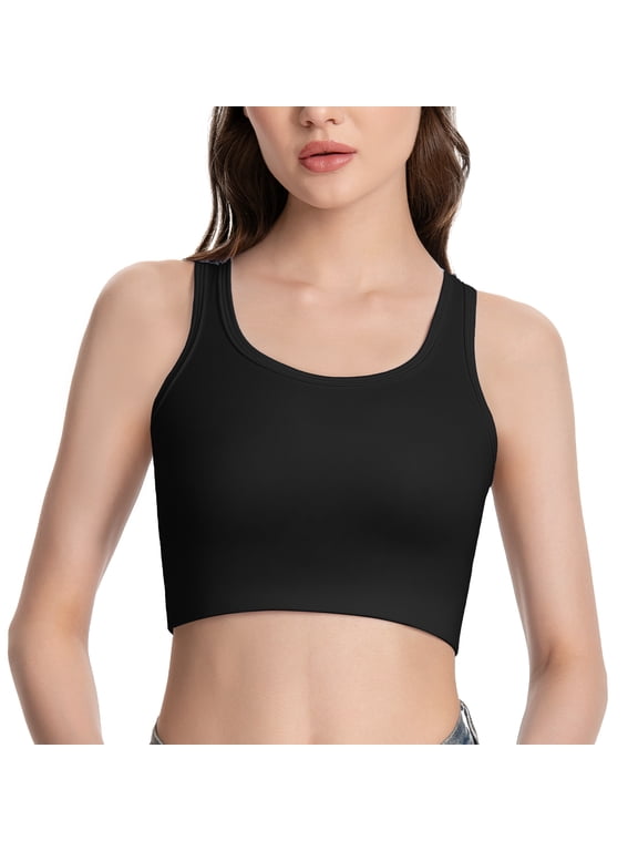 Chest Binder Pull On Closure Breathable and Strong Compression Bra Binder Tank Top
